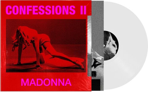 Madonna Confessions II Indie Exclusive White Vinyl alternate cover RED